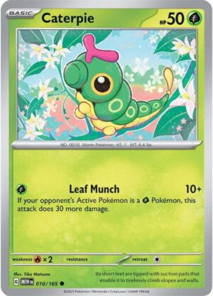 Caterpie - 010/165 - 151 MEW English