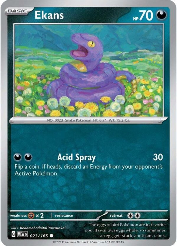 Ekans - 023/165 - 151 MEW English