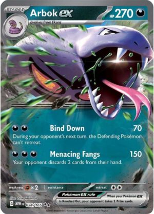 Arbok ex - 024/165 - 151 MEW English