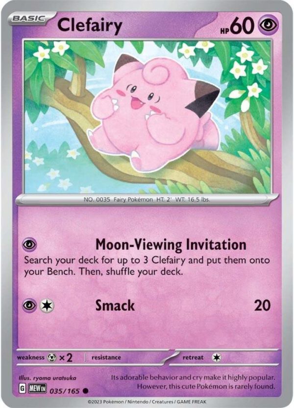 Clefairy - 035/165 - 151 MEW English
