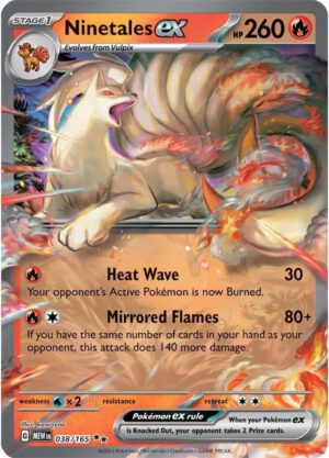 Ninetales ex - 038/165 - 151 MEW English