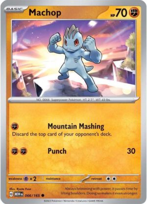 Machop - 066/165 - 151 MEW English