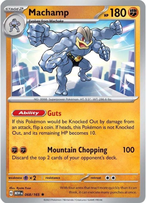 Machamp - 068/165 - 151 MEW English