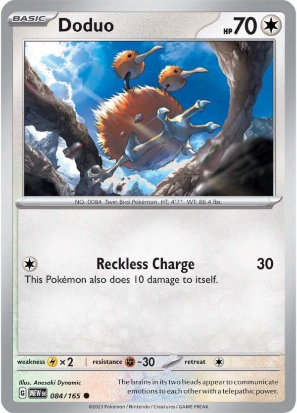 Doduo - 084/165 - 151 MEW English