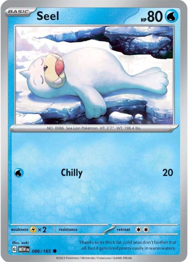 Seal - 086/165 - 151 MEW English