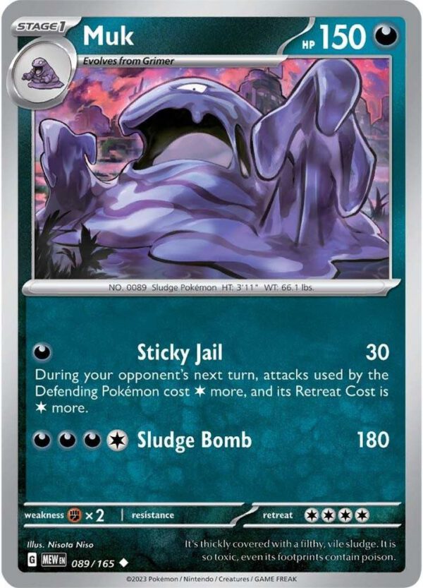 Muk - 089/165 - 151 MEW English