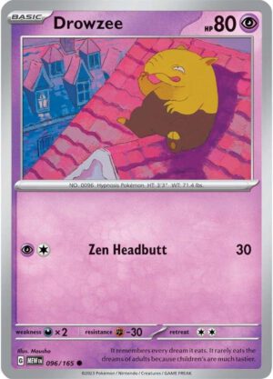 Drowzee - 096/165 - 151 MEW English