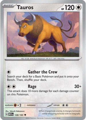 Tauros - 128/165 - 151 MEW English
