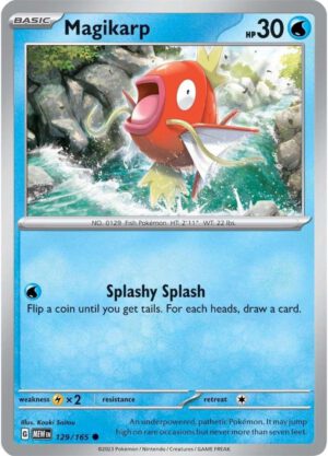 Magikarp - 129/165 - 151 MEW English