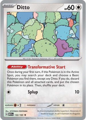 Ditto - 132/165 - 151 MEW English