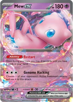 Mew ex - 151/165 - 151 MEW English